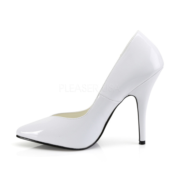 Pointed Toe Patent High Heel Shoes - Picture 2 of 4